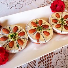A picture of Badam Butterscotch Sweet.
