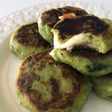 Medallón de papa y espinaca relleno
