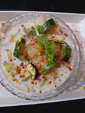 Buttermilk Raita with Potato and Cucumber