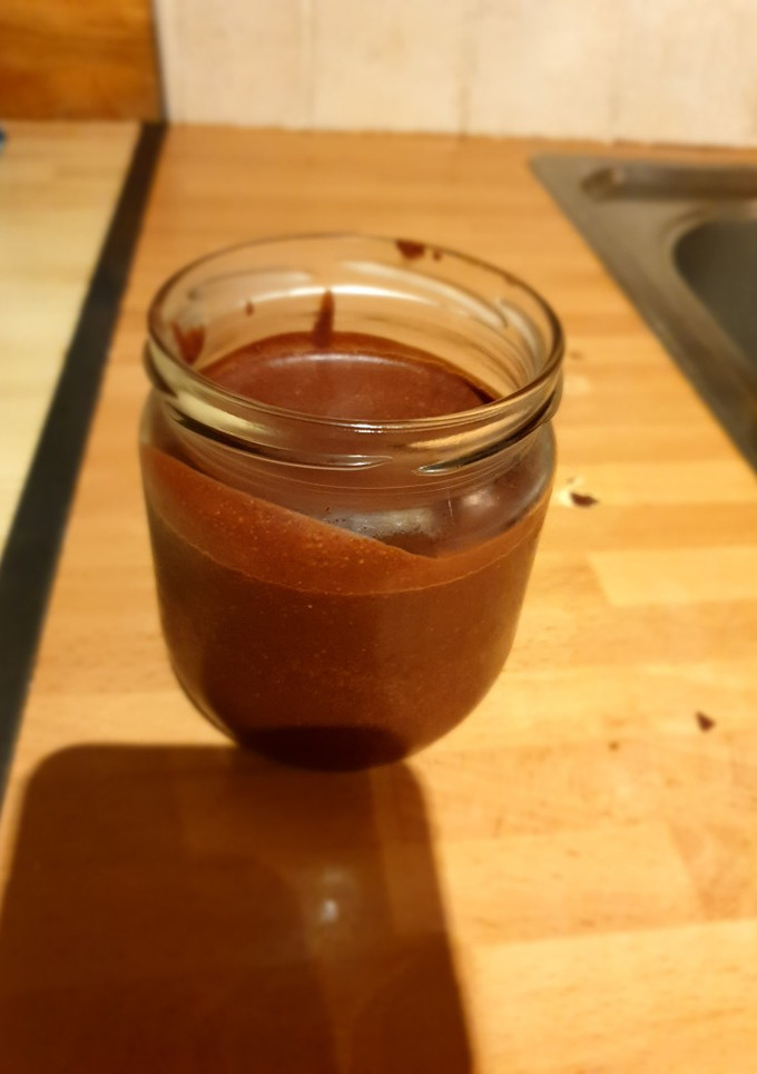 Una foto de Nutella casera de vicio