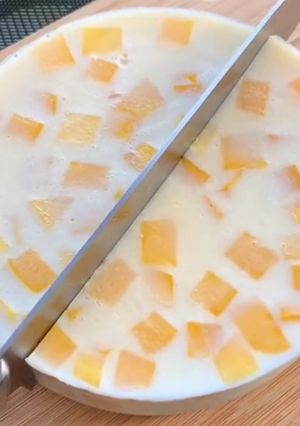 Hình của món Puding sữa.