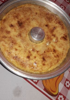 Una foto de Flan casero