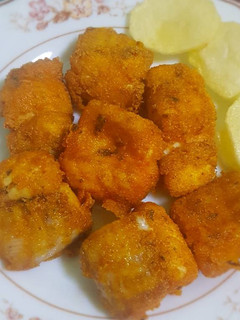 Una foto de Cazón frito en adobo