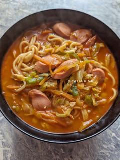 Foto resep Korean Soybean Noodle Soup