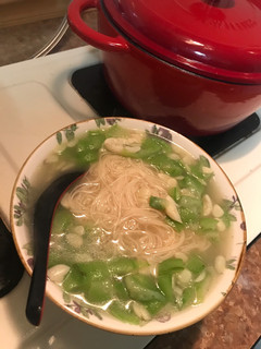 絲瓜麵線 的食譜成品照片