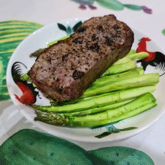 A picture of Airfryer Beef Steak.