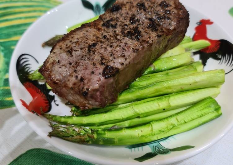 Simple Way to Make Quick Airfryer Beef Steak