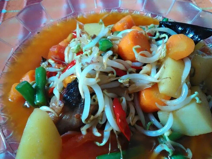 Cara Gampang Membuat Resep Tumis tongkol sayur pedas yang Lezat Sekali Anti Ribet, Mantap