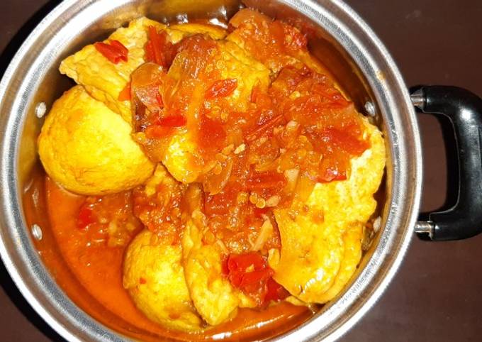 Ternyata ini loh! Resep mudah buat Bali Telur dan Tahu  nagih banget