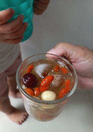 Foto resep Peach Gum Dessert