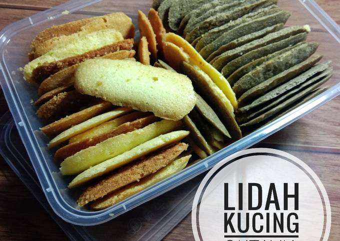 Recipe: Perfect Lidah kucing putih telur