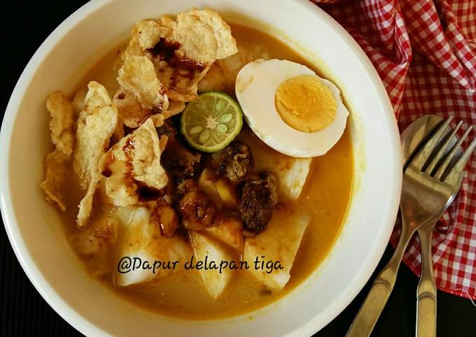 Anti Ribet, Bikin Lontong Kari Gampang