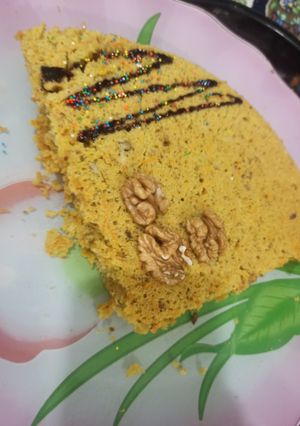 عکسی از دستور کیک هویج دارچینی