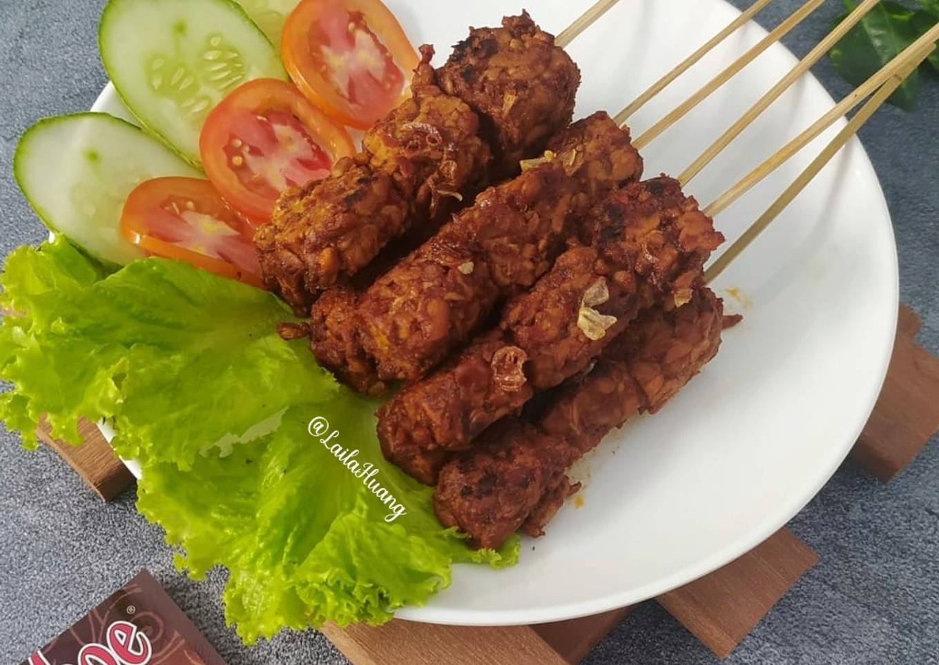Sate Tempe Bumbu Rujak