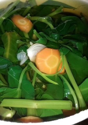 Foto resep Sayur bening kangkung