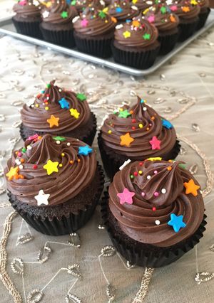 Foto resep Ganache kocok untuk hiasan cupcake