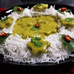 A picture of Lemony Kadhi Malpua.
