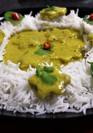 A picture of Lemony Kadhi Malpua.