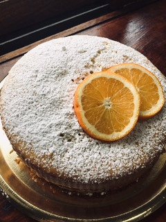 Una foto de Torta de naranja