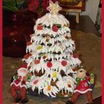 Χριστουγεννιάτικο δέντρο απο gingerbread