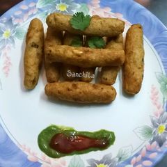 A picture of Suji kababs.