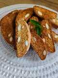 Galletas de almendra/ carquiñoles/carquiyols/biscotte