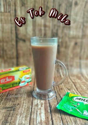 Foto resep Es Teh Milo