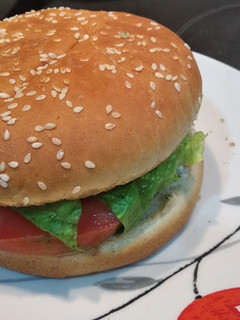 Una foto de Hamburguesa vegetal