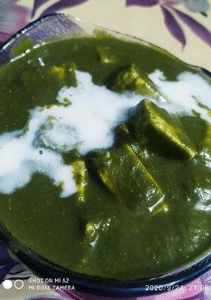 पालक पनीर (Palak Paneer Recipe In Hindi) रेसिपी मुख्य फोटो