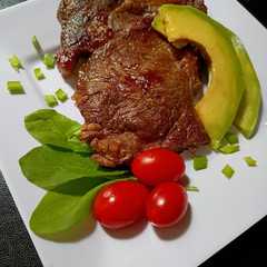 Una foto de Bife de Chorizo al Ajo