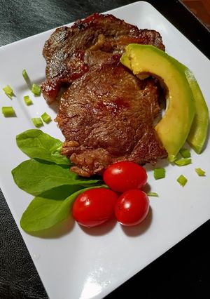 Una foto de Bife de Chorizo al Ajo