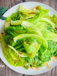 燙青菜 / 擺盤分享 的食譜成品照片