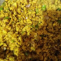 A picture of Egg bhurji.