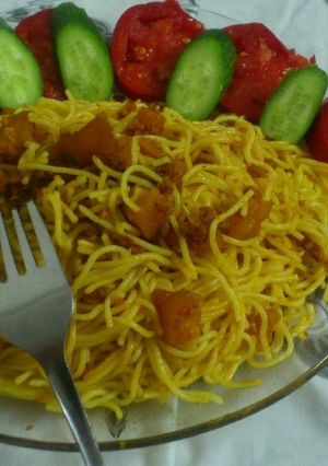 عکسی از دستور ماکارانی خوش مزه
