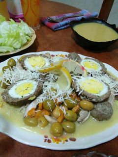 صورة لوصفة طاجين الرخام