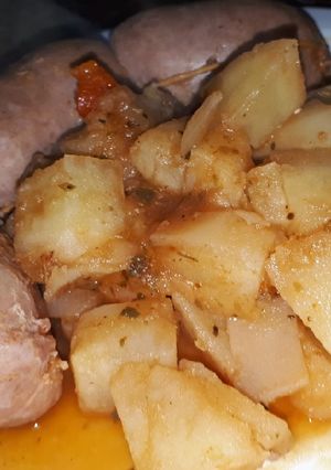 Una foto de Chorizos a la criolla