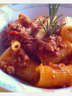 Una foto de Pasta al Ragú