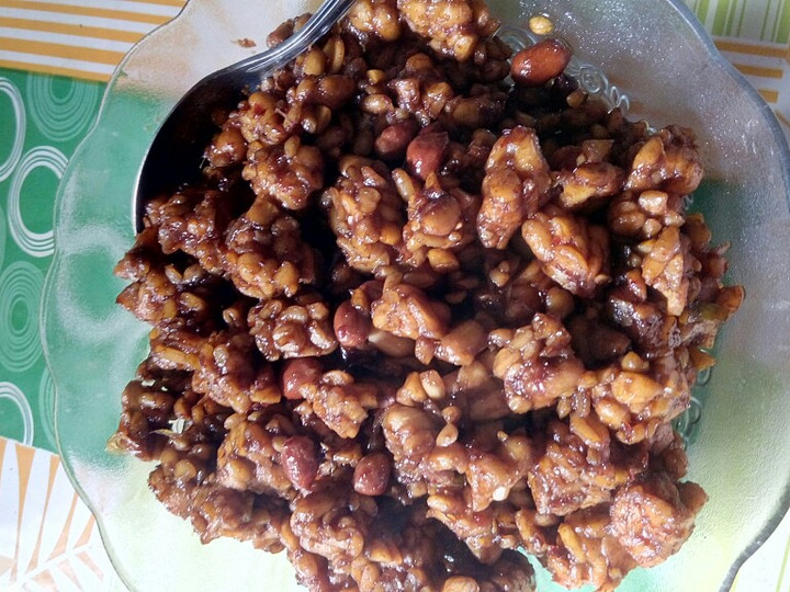 Cara Bikin Orek tempe + kacang tanah Murah