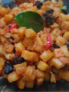 Foto resep Sambal kentang ati / kentang ati balado