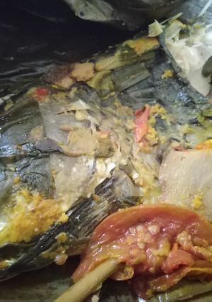 Foto resep Pepes ikan mas