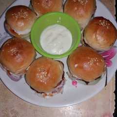 A picture of Mini burger...#cookpadramdan.