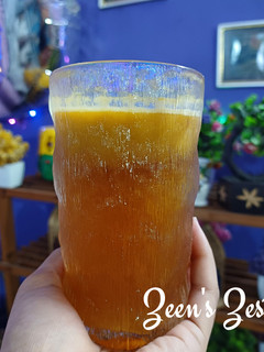 A picture of Passion Fruit Juice with Coconut Jaggery.