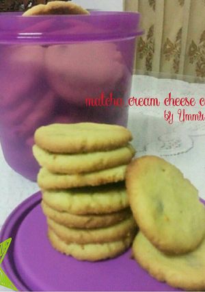 Foto resep Greentea Cream Cheese Cookies