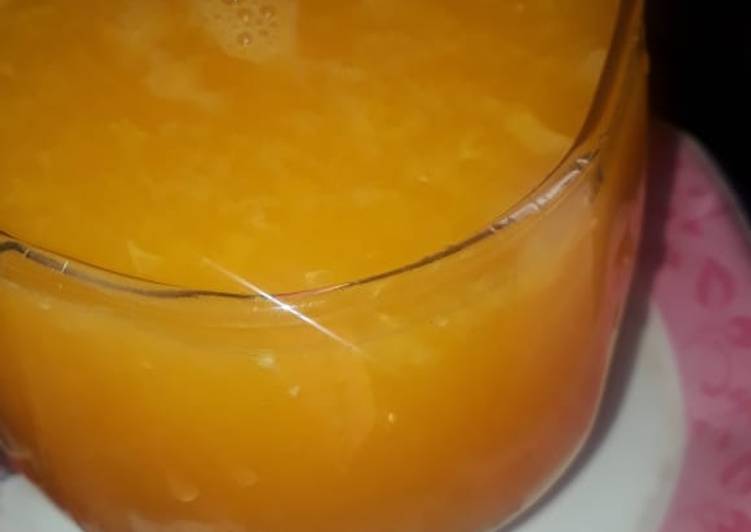 Simple Way to Prepare Homemade Orange juice