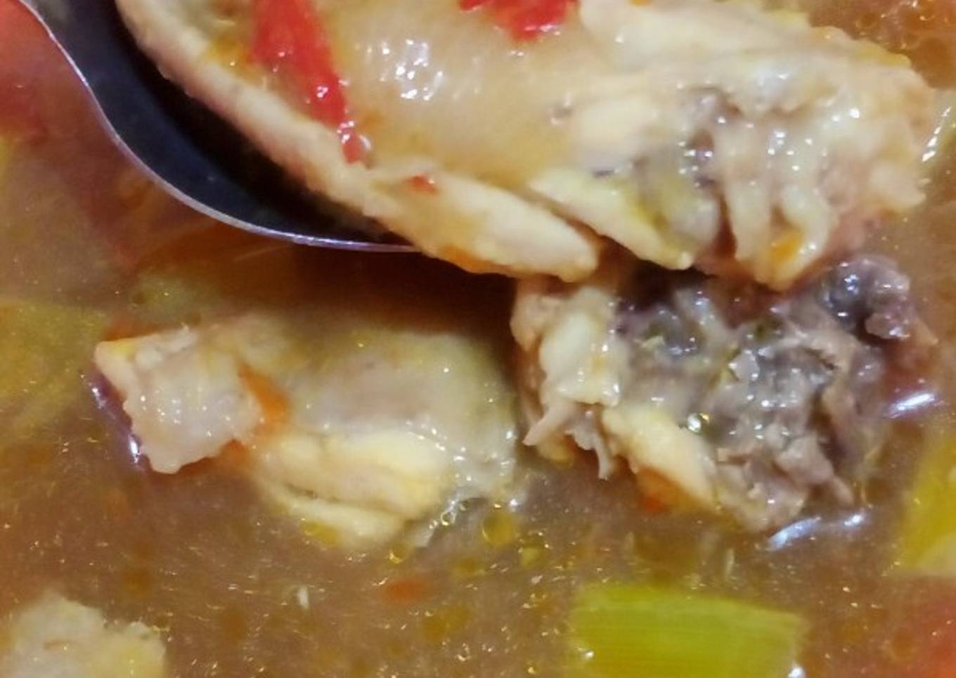 Pindang ayam nanas Palembang