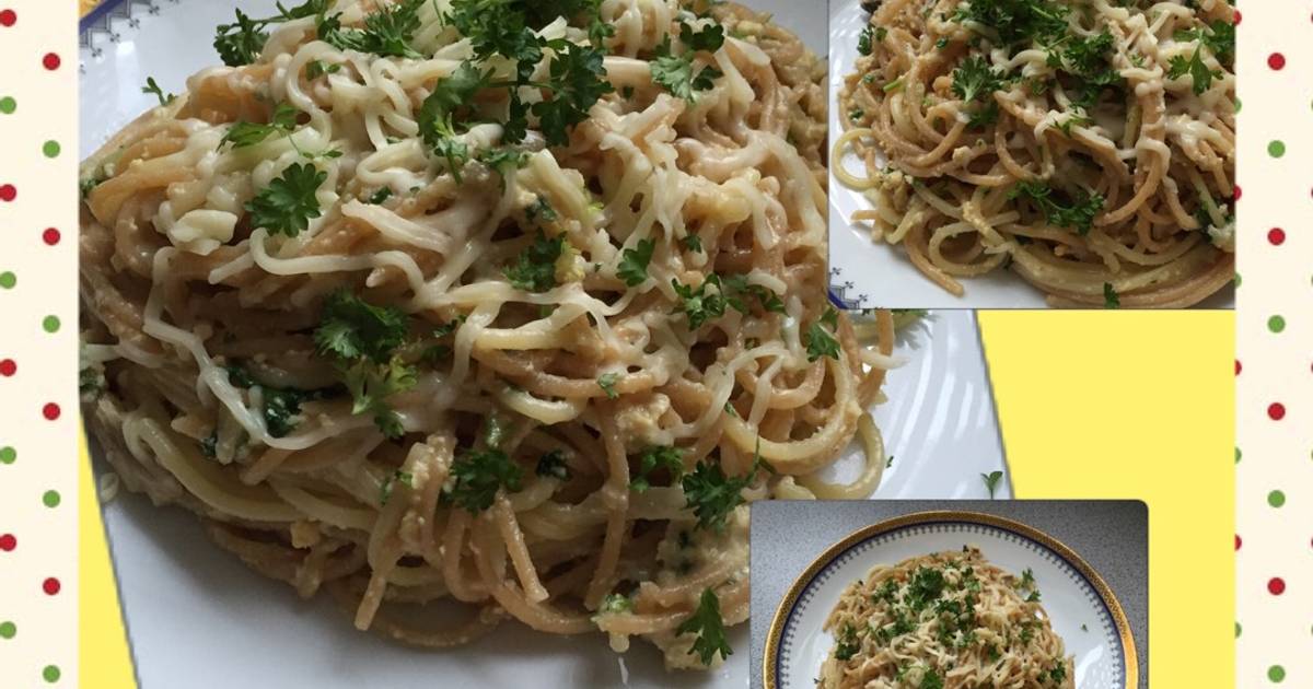Resep Spaghetti carbonara oleh BB - Cookpad
