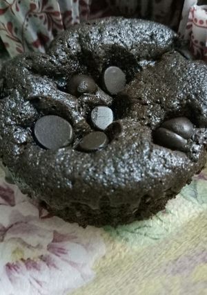 صورة لوصفة كب كيك بتشوكليت شيبس 😍😍