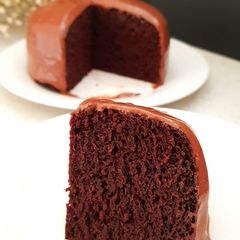 A picture of Steamed Chocolate Cake.