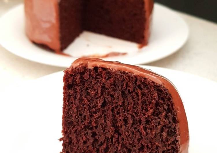 Simple Way to Prepare Homemade Steamed Chocolate Cake
