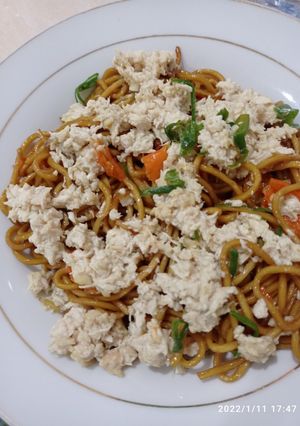 Foto resep Mie goreng pedas